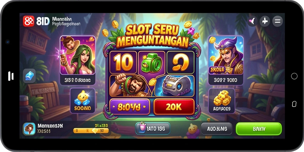 Tampilan gameplay menarik di game Slot 8ID.