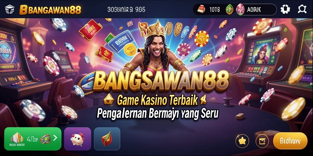 Tampilan menarik dari permainan Kasino BANGSAWAN88 yang memukau.