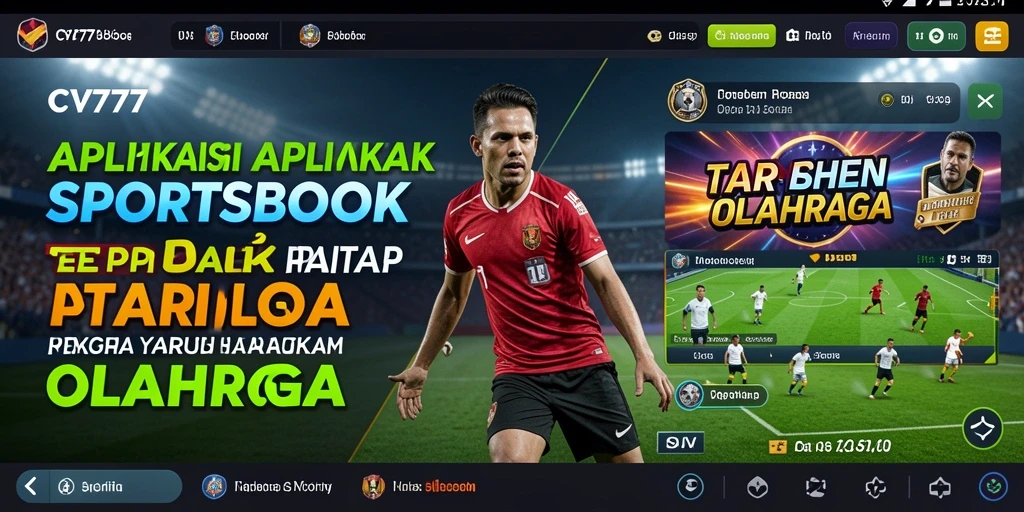 Tampilan gameplay menarik dari aplikasi Sportsbook CV777 yang user-friendly.
