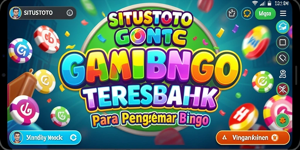 Tampilan permainan Bingo yang menakjubkan di SITUSTOTO.