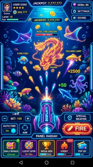 Proses pengunduhan aplikasi cepat dan efisien di bosplay77.